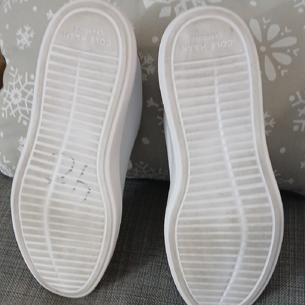Cole Haan White Sneakers - Picture 2 of 5